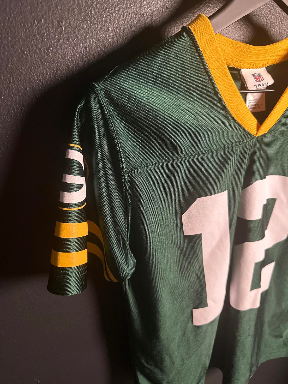 Youth Green Bay Packers Jersey - Aaron Rodgers #12