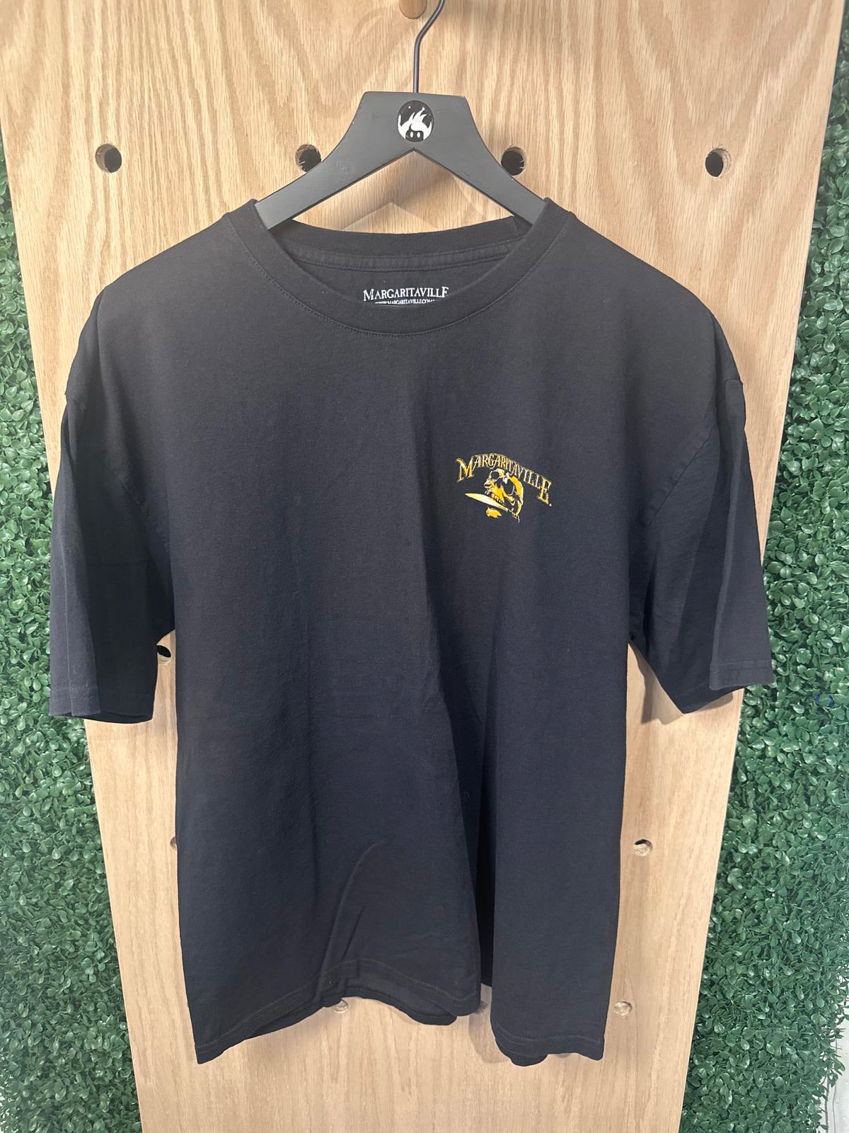 Margaritaville Black Short Sleeve T-Shirt, Size XL