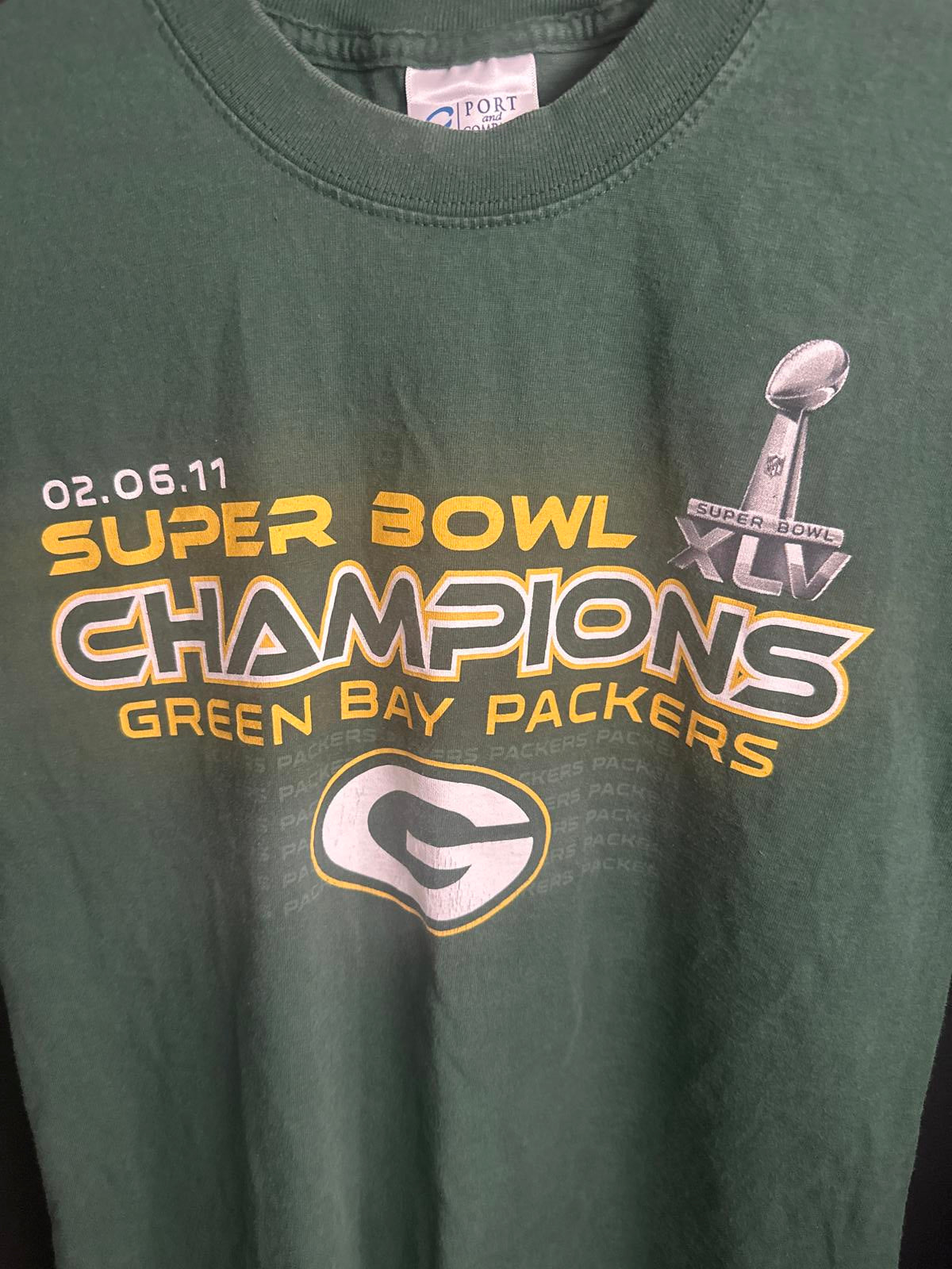 Green Bay Packers Super Bowl Champions T-Shirt