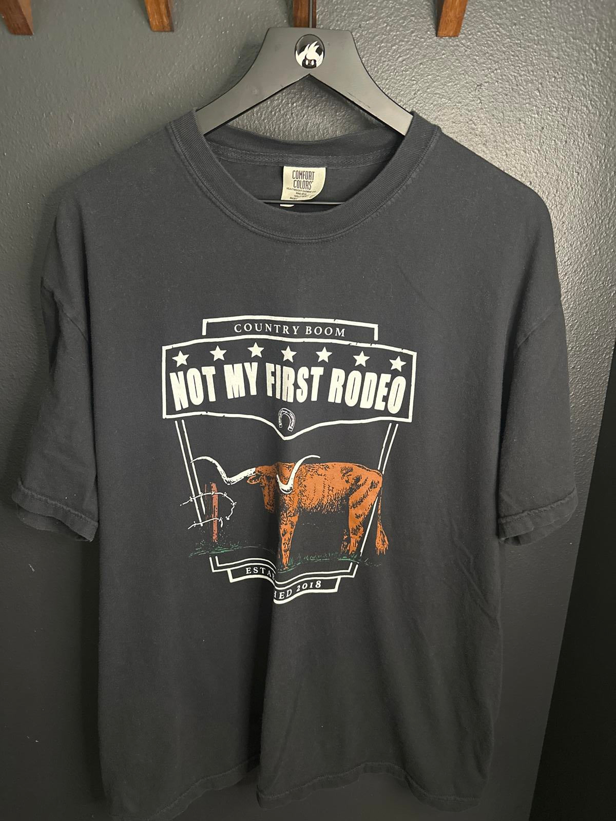 Comfort Colors Not My First Rodeo Graphic Tee - XL