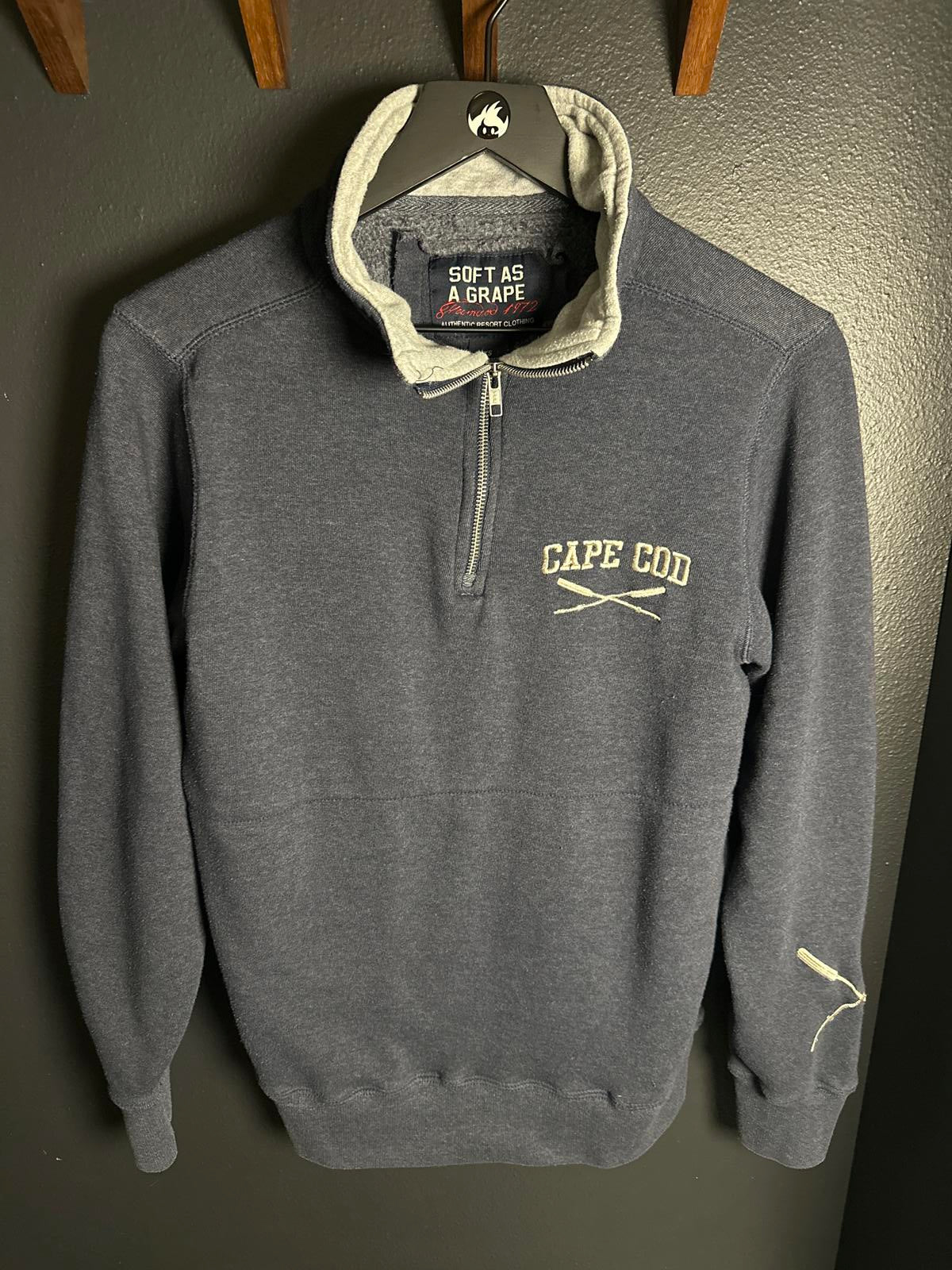 Soft As A Grape Cape Cod Half-Zip Sweatshirt