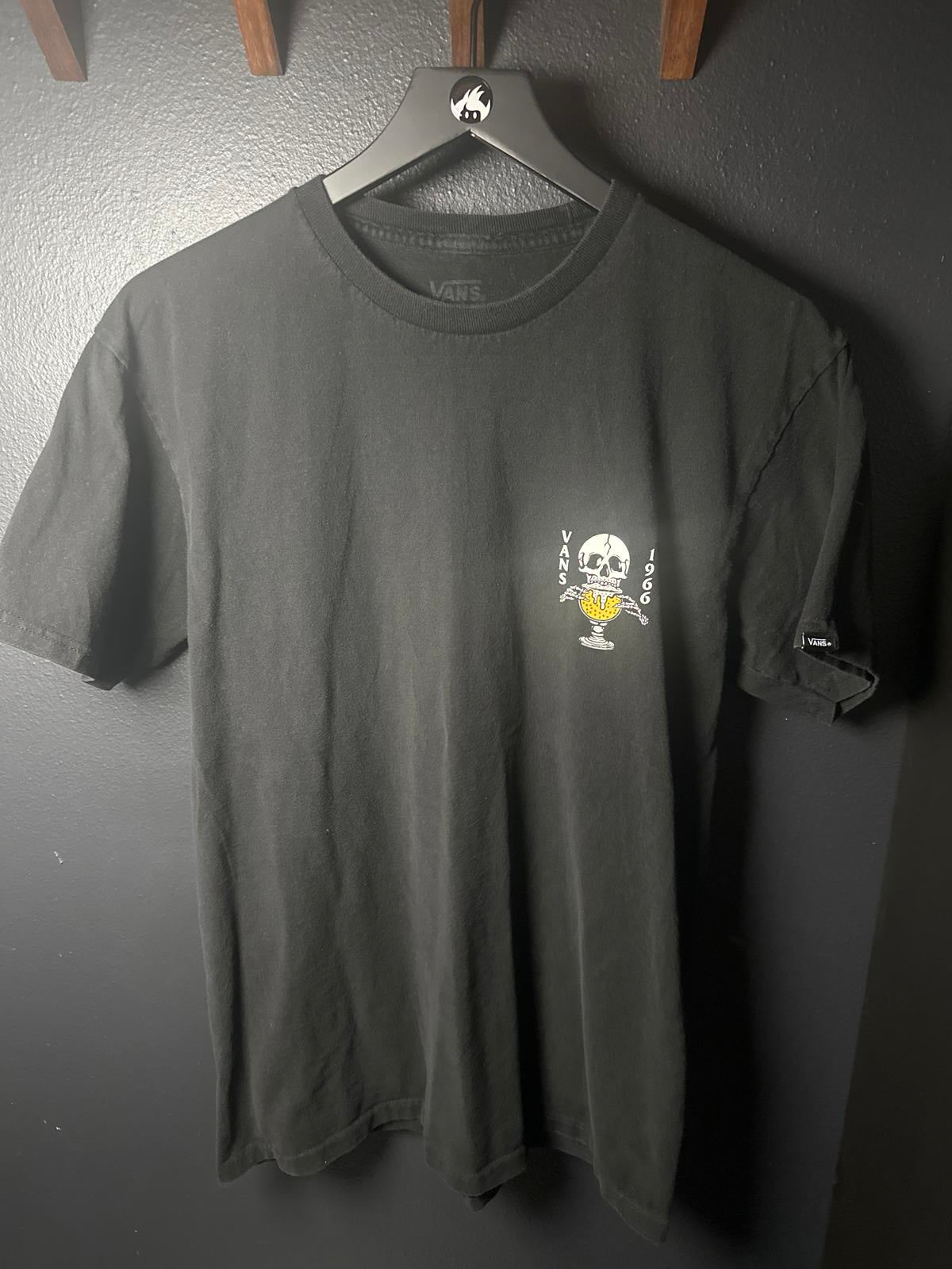 Vans Black Graphic Skull T-Shirt