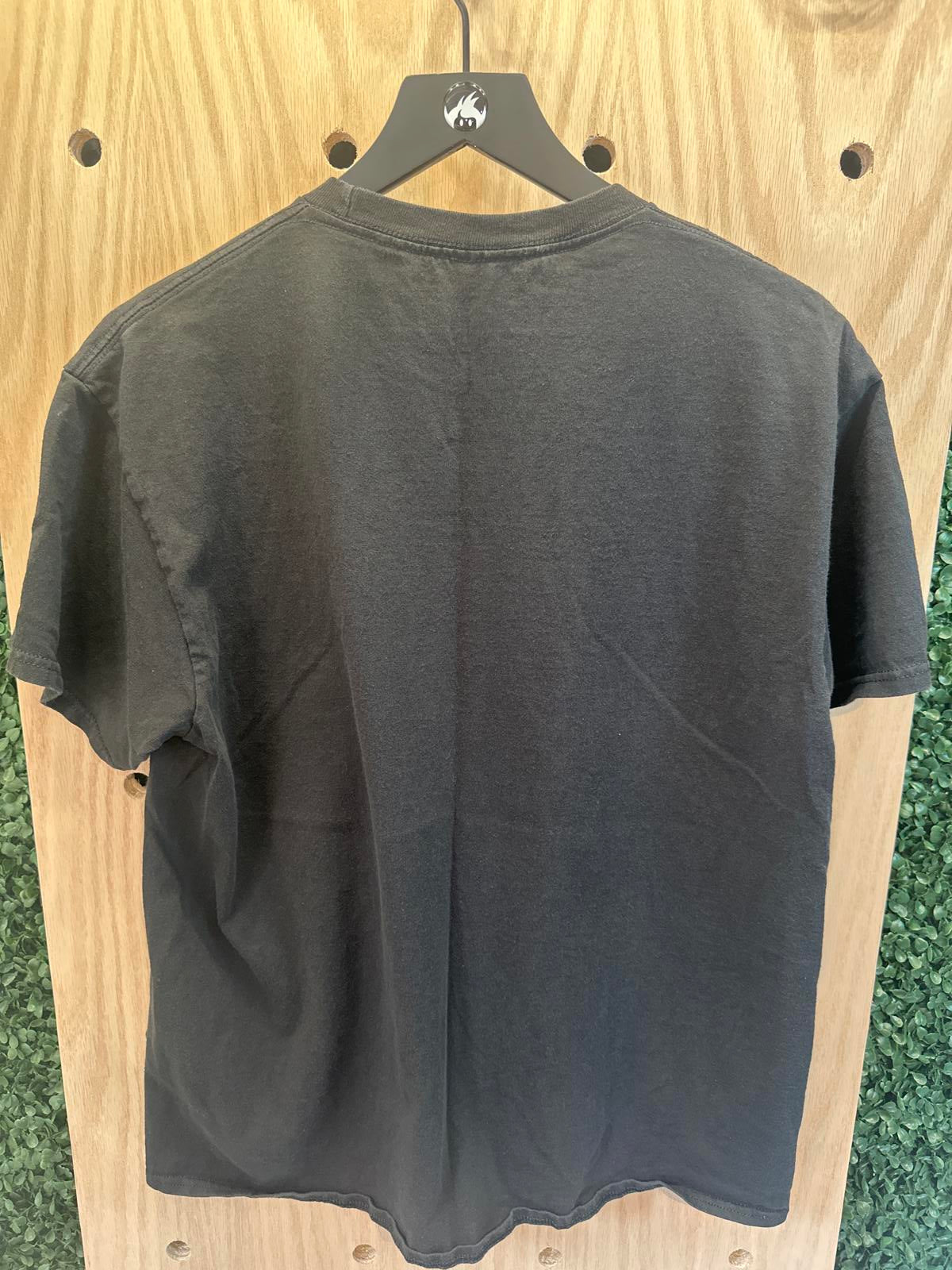 Black Graphic t-shirt featuring characters from The Nightmare Before Christmas.