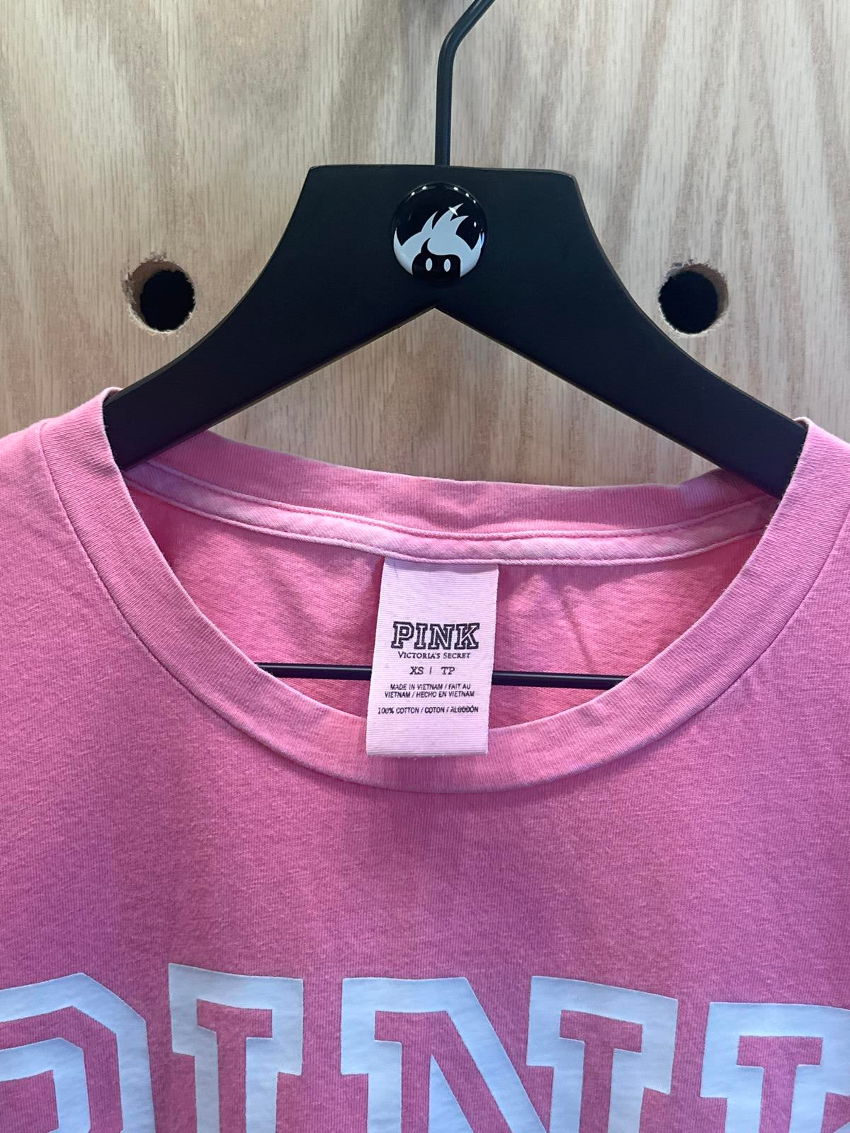PINK Victoria's Secret Pink Logo Pocket T-Shirt