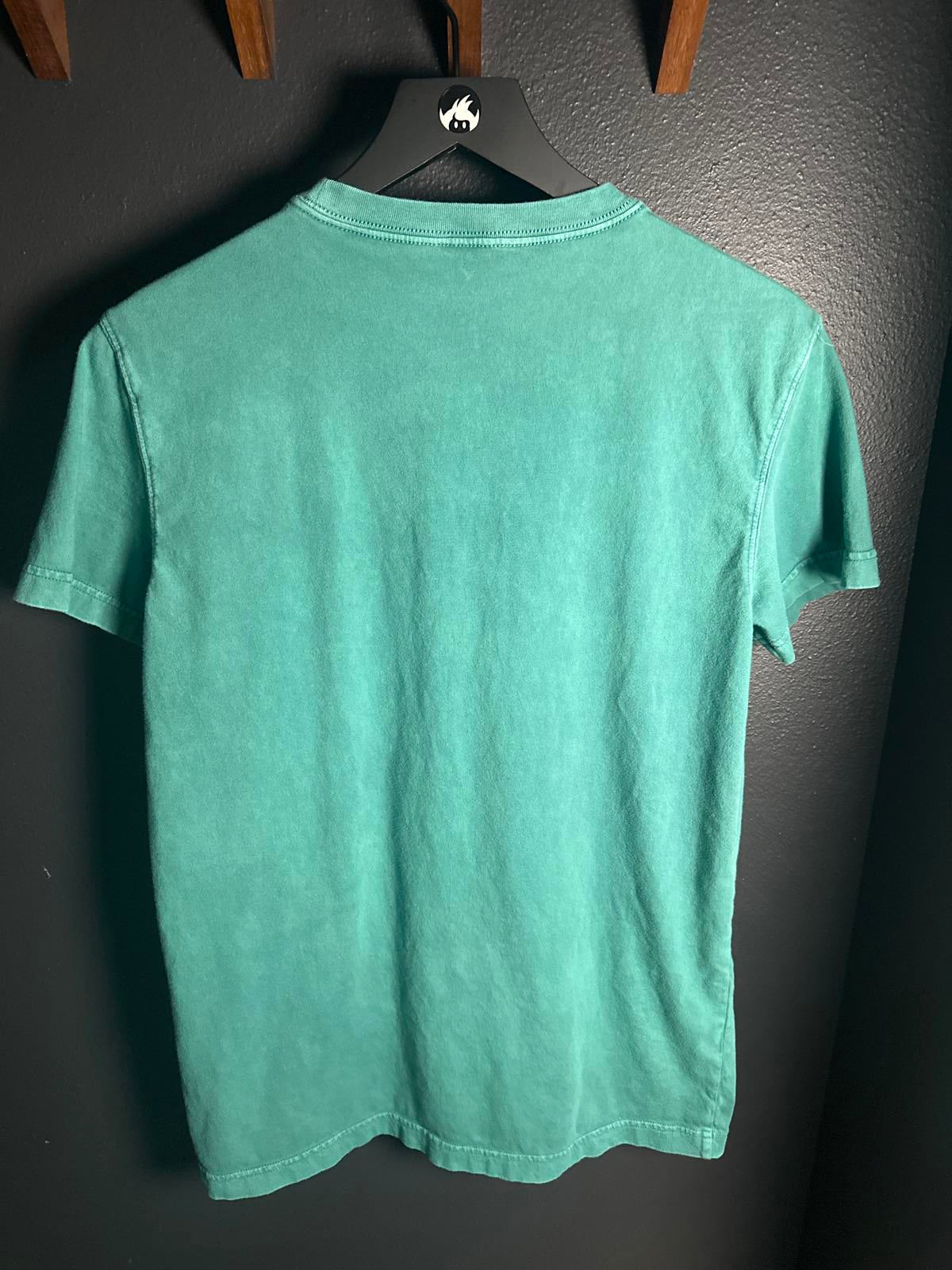 American Eagle Men's Graphic T-Shirt, Teal, Size M