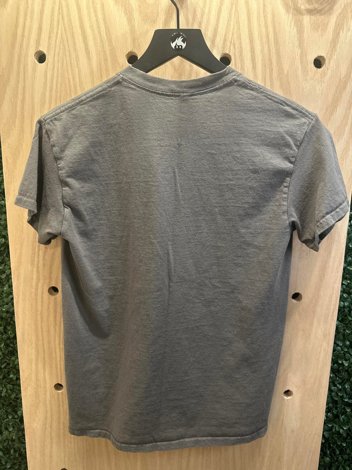 Gray Graphic T-Shirt with Jeep Front Design