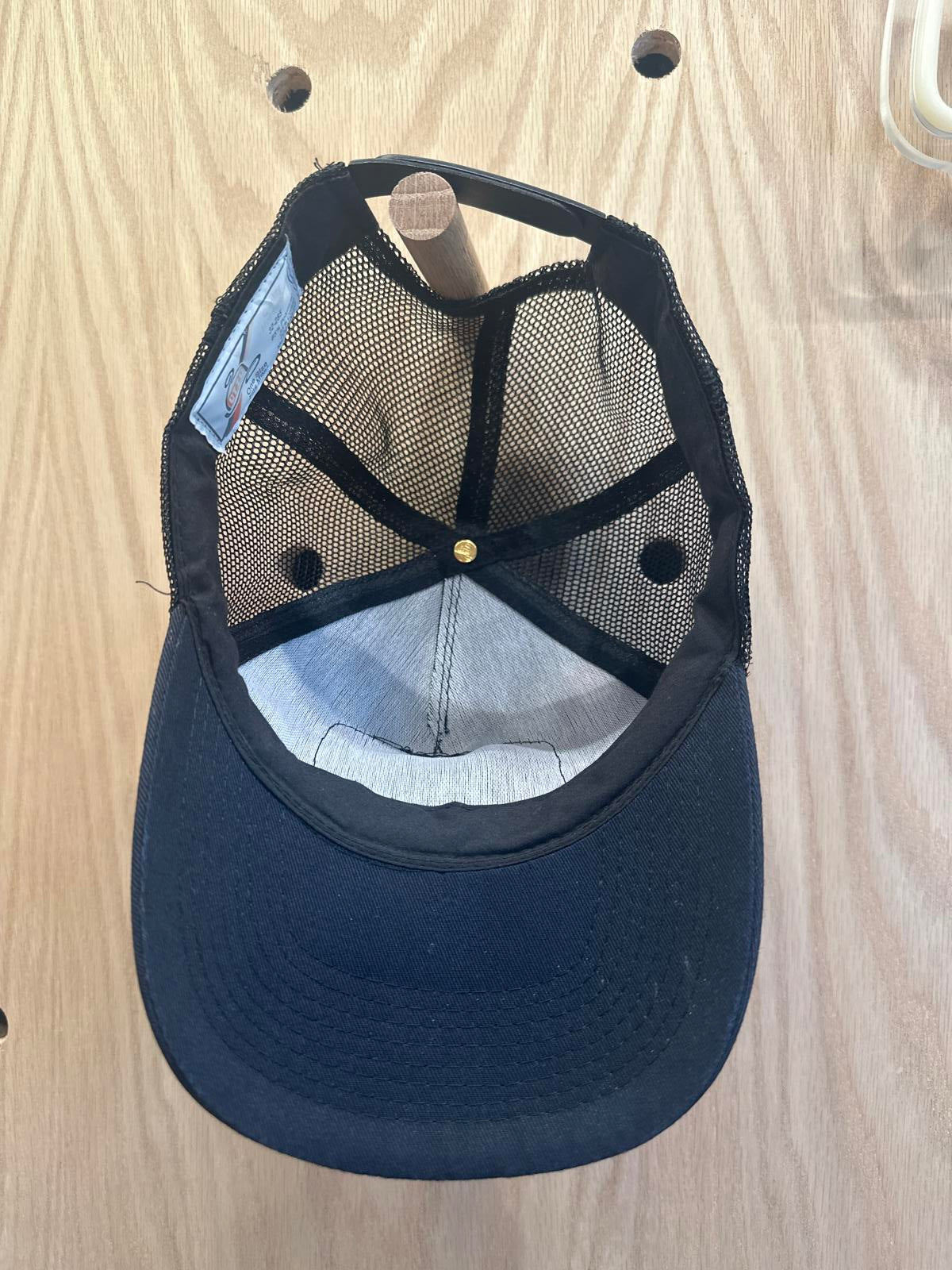 Henkelman Excavating Draglines Black Mesh Baseball Cap
