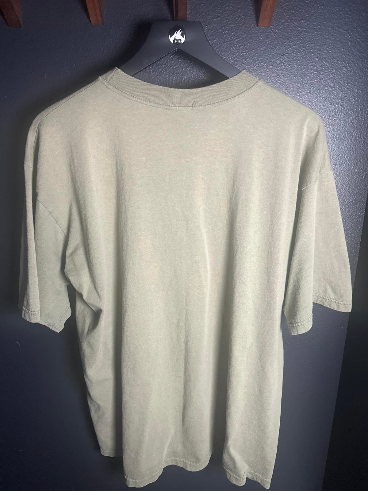 TSC Vintage Heavy Weight XL Olive Green Atlanta Georgia Embroidered T-Shirt