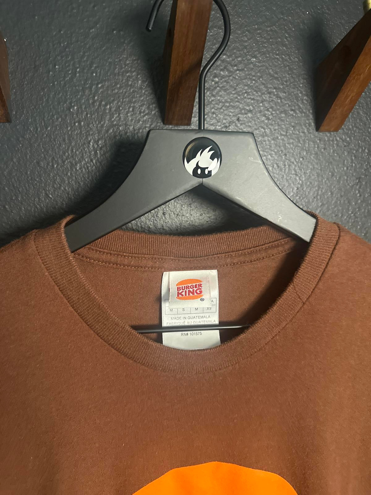 Burger King Brown Graphic T-Shirt - Size Medium