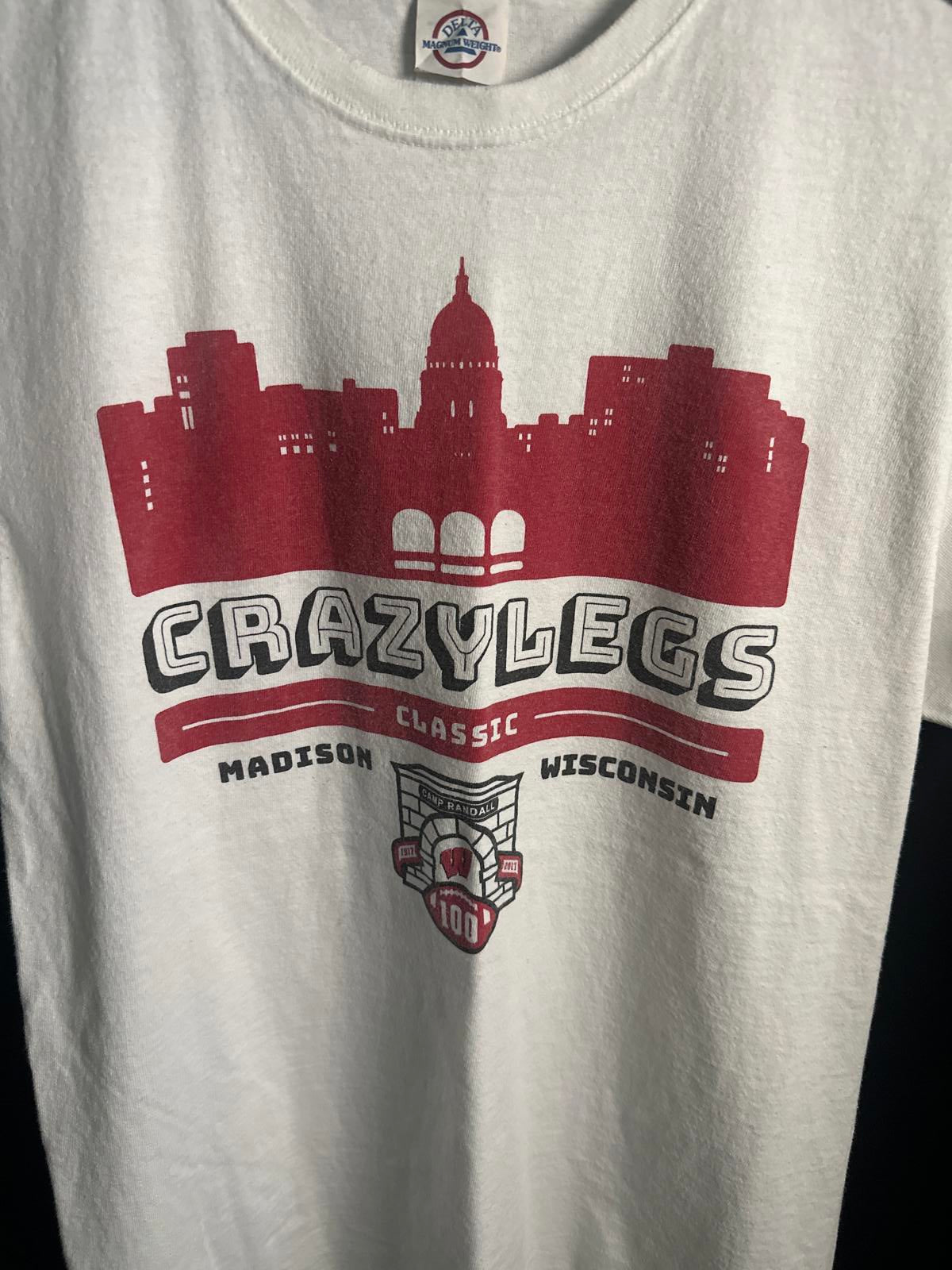 Crazy Legs Classic Madison Wisconsin T-Shirt