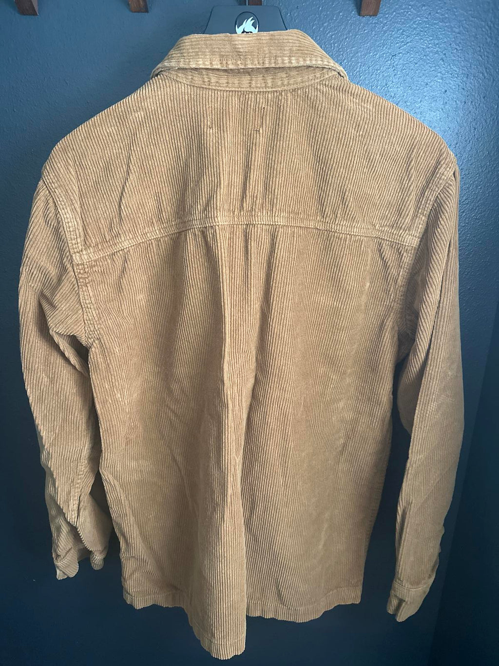 No Boundaries Oversized Corduroy Shirt Jacket