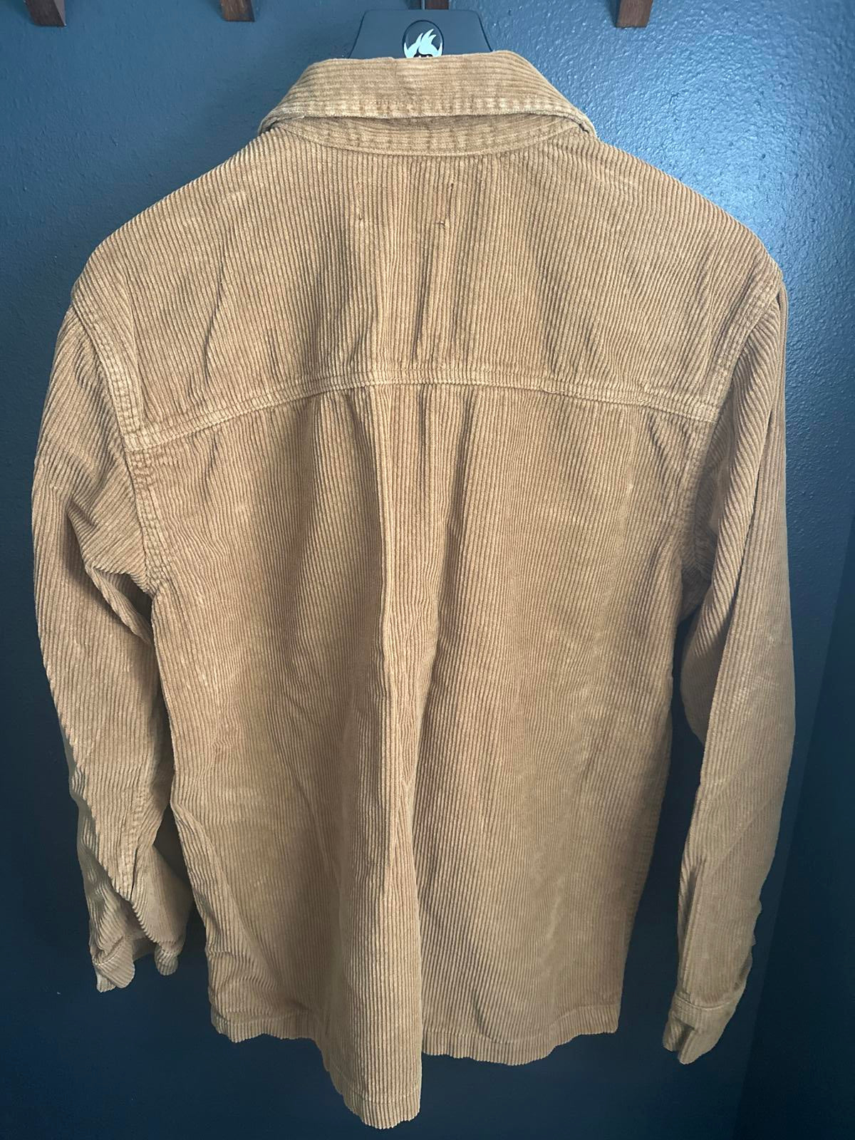 No Boundaries Oversized Corduroy Shirt Jacket