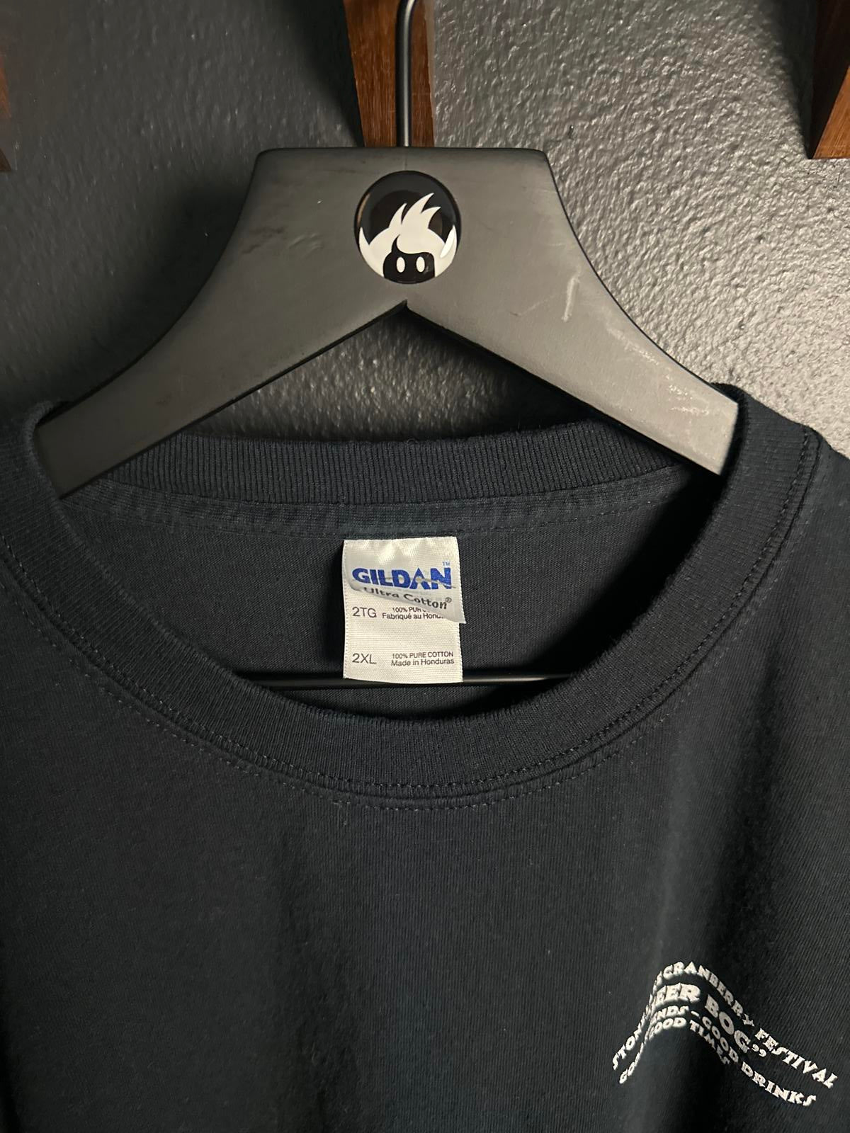 Gildan Black T-Shirt - Stone Lake Cranberry Festival Beer Bog
