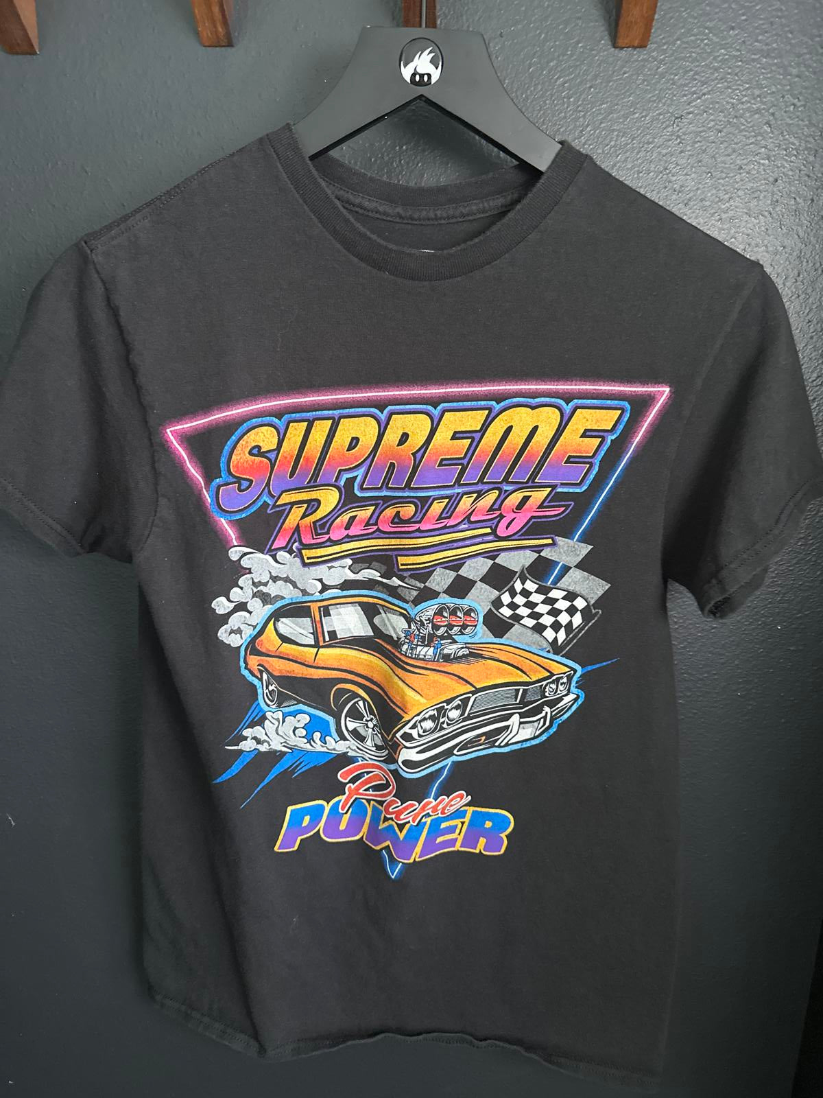 Supreme Racing Graphic Tee - Retro Car Design