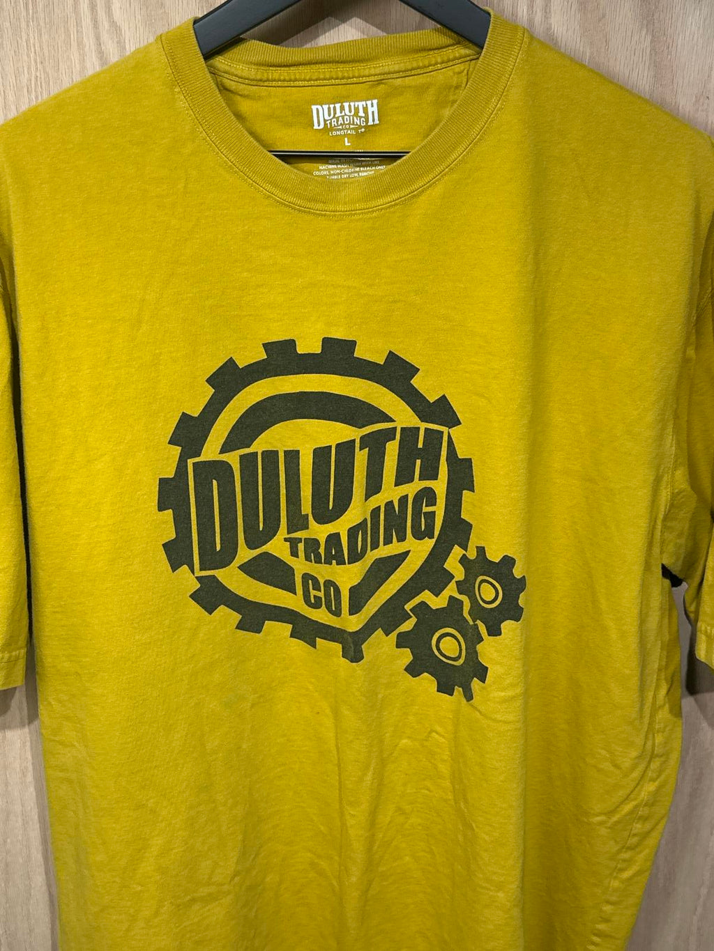 Duluth Trading Co. Men's Yellow Graphic T-Shirt