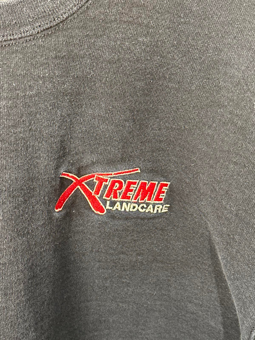 Fruit of the Loom Men's Crewneck Sweatshirt with Xtreme Landcare Logo