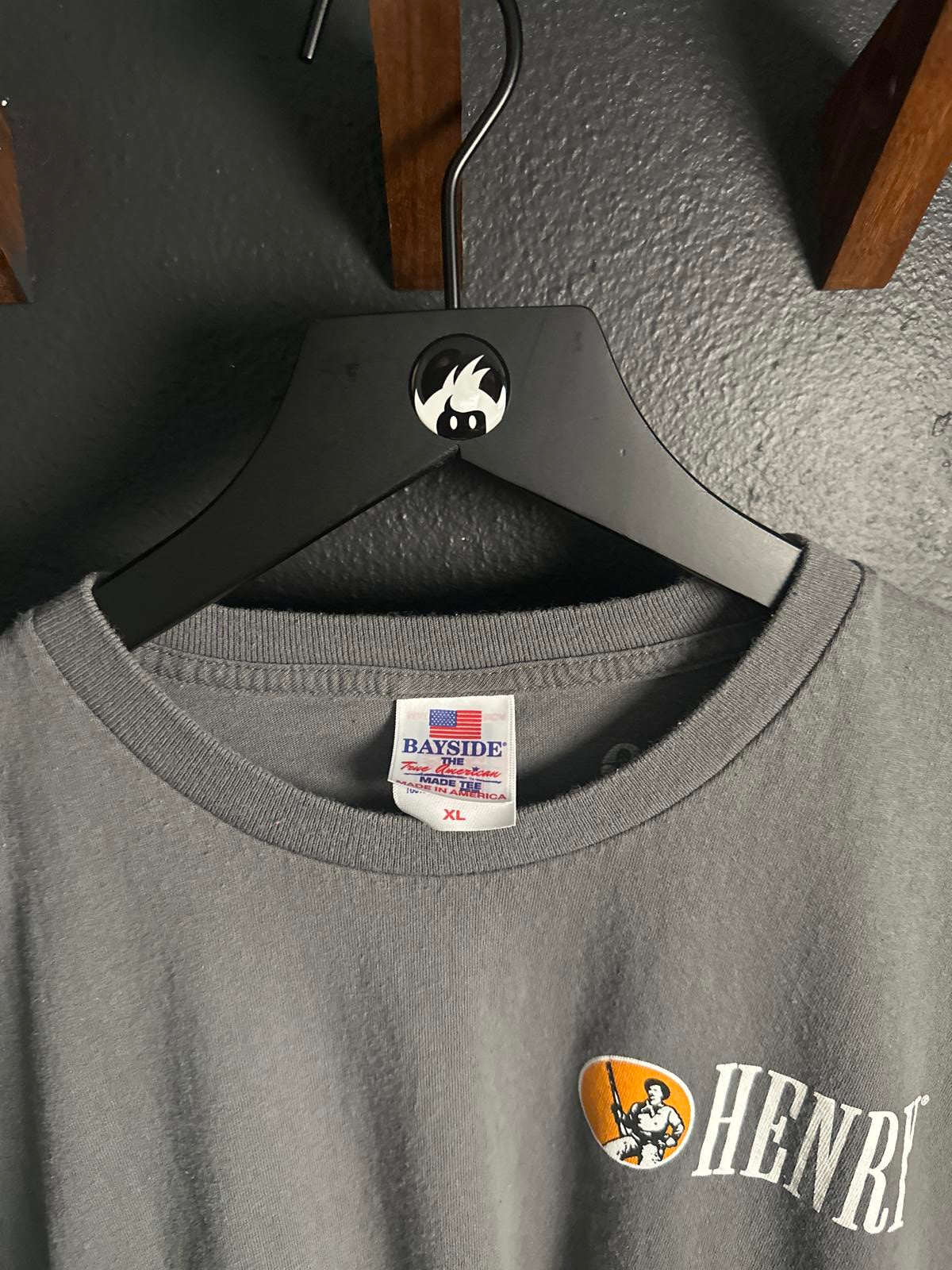Henry Graphic Logo Men's T-Shirt Gray XL