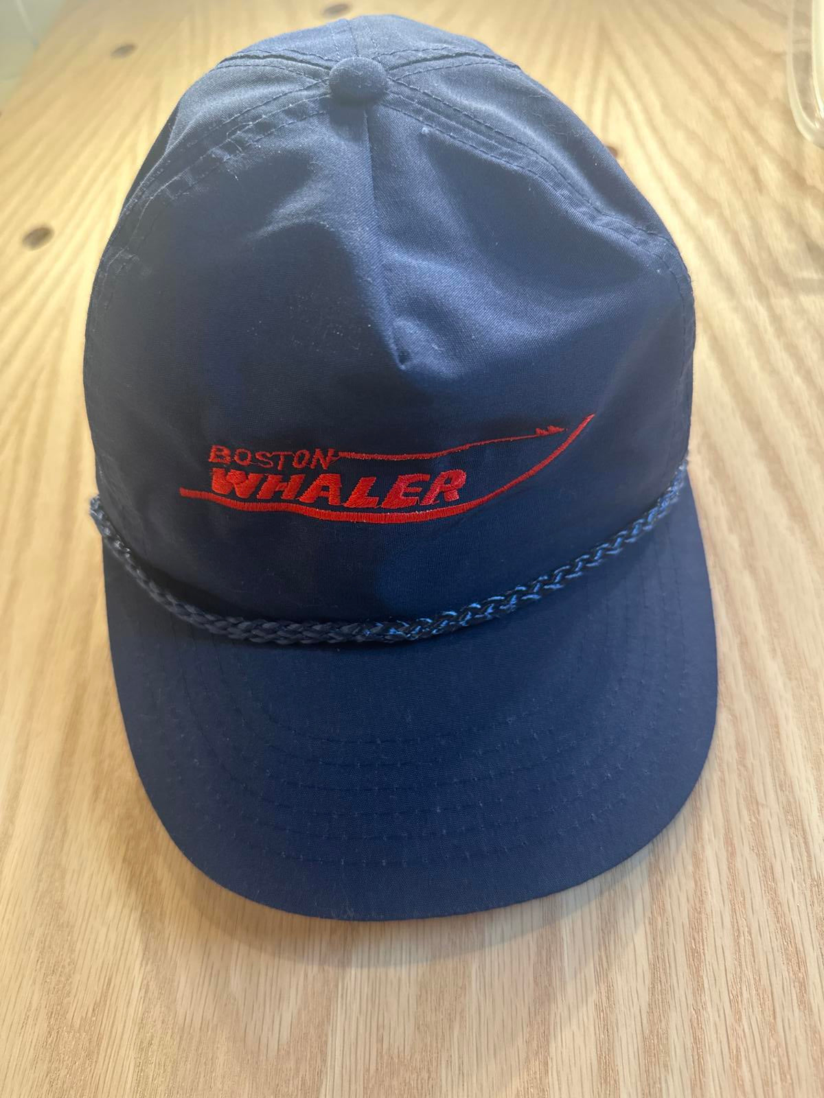 Boston Whaler Navy Blue Baseball Cap with Logo