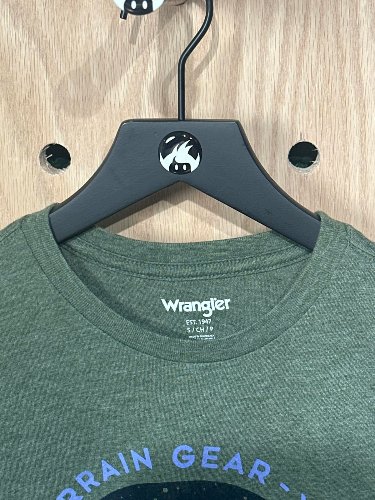 Wrangler Woman's Green Graphic T-Shirt All Terrain Gear