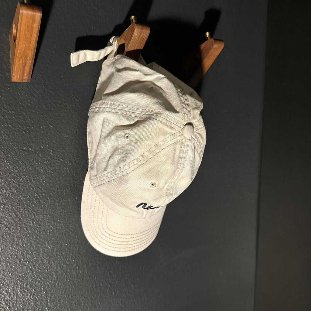 NASA Men's Cream and White Hat