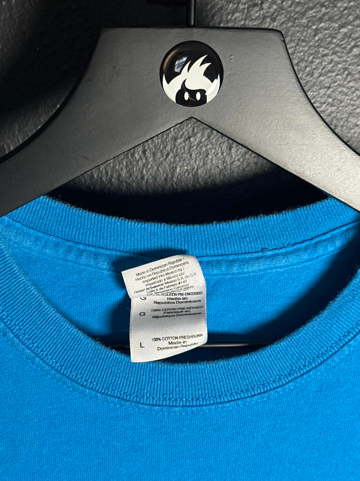 Hanes The Geneva Lakes Amazing Race 2014 Blue T-Shirt Large