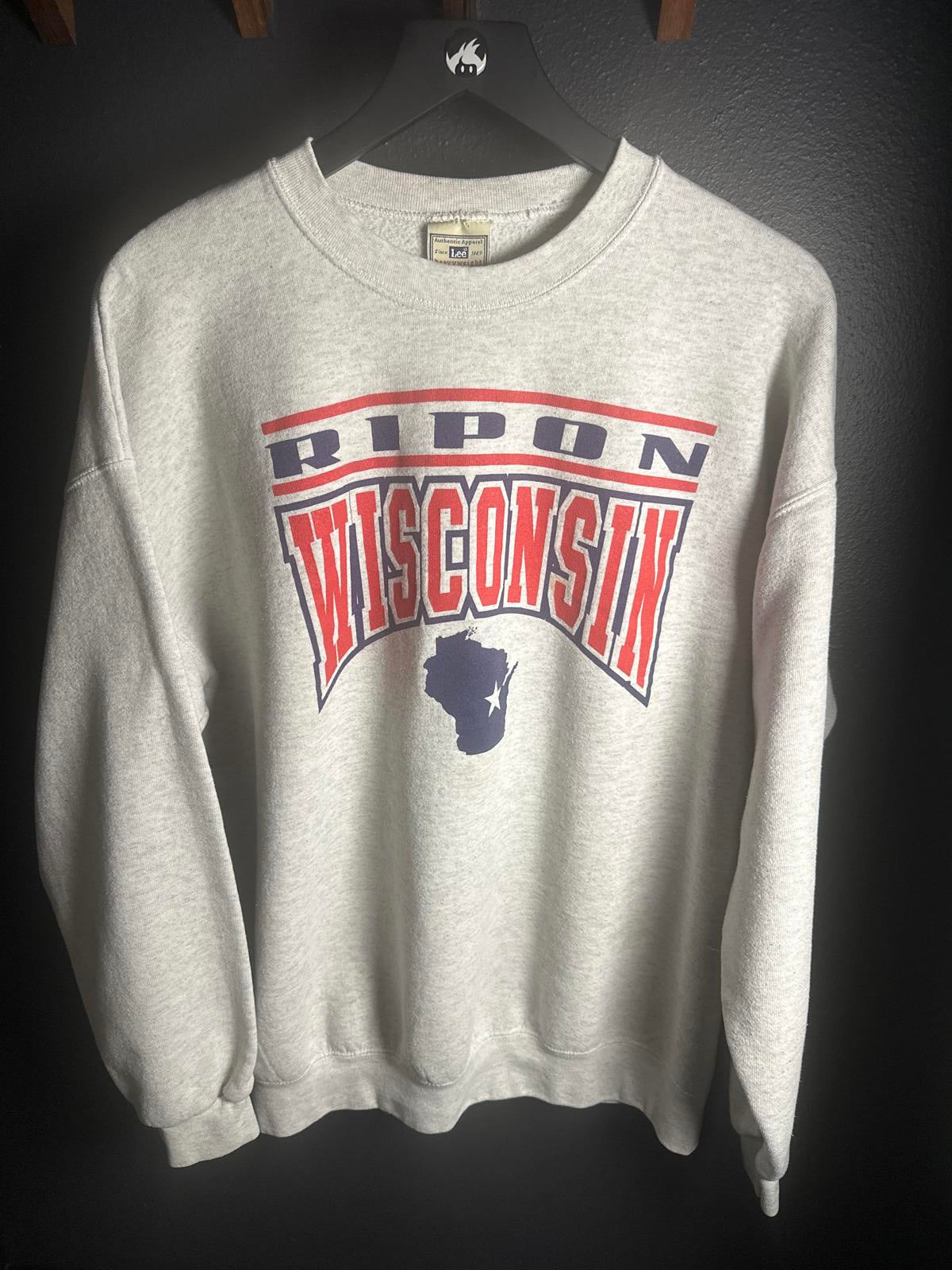 Lee Heavyweight Ripon Wisconsin Crewneck Sweatshirt