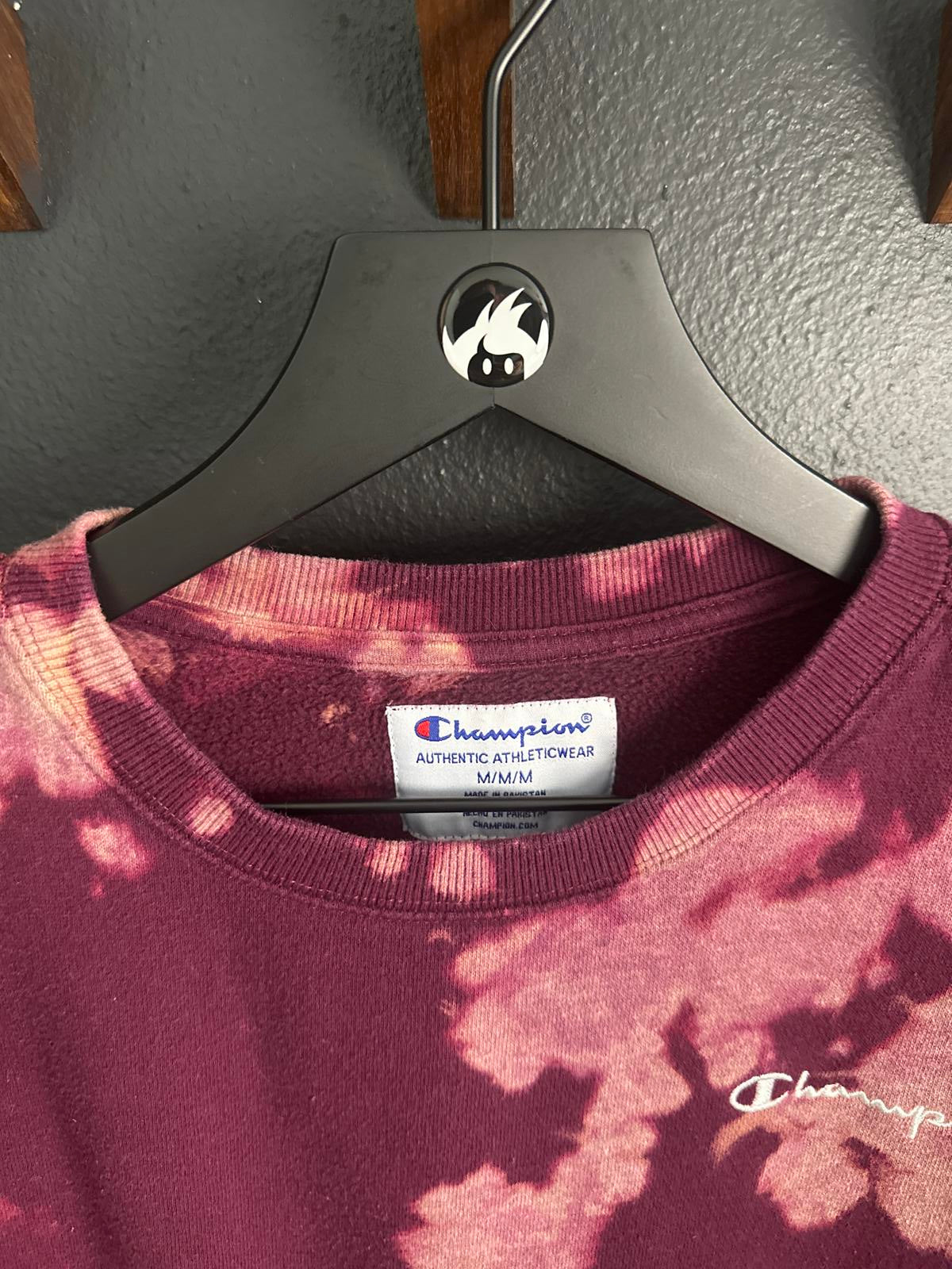 Champion Men's Tie-Dye Sweatshirt/Crewneck