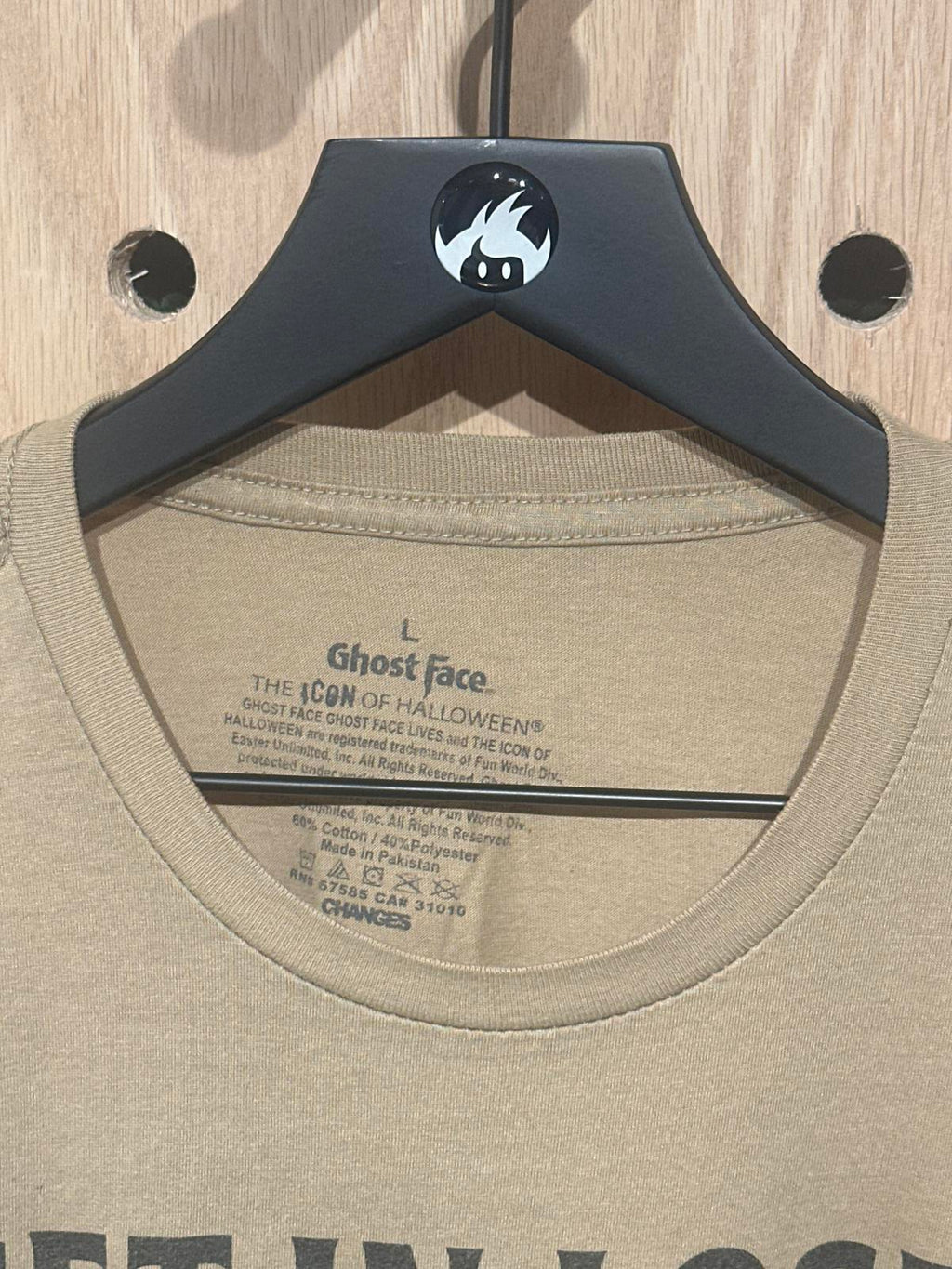 Ghost Face Halloween Graphic T-Shirt