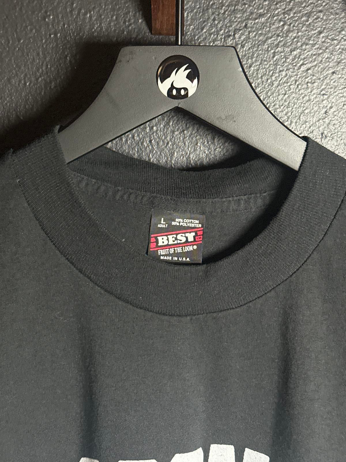 Vintage Best Wisconsin Black Graphic T-Shirt Size - L