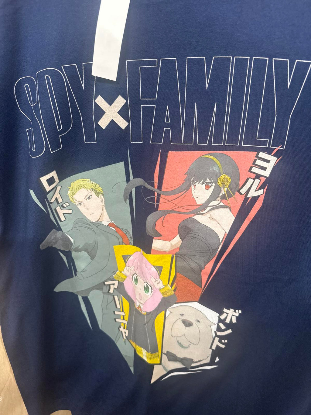 Spy x Family Navy Blue Graphic T-Shirt