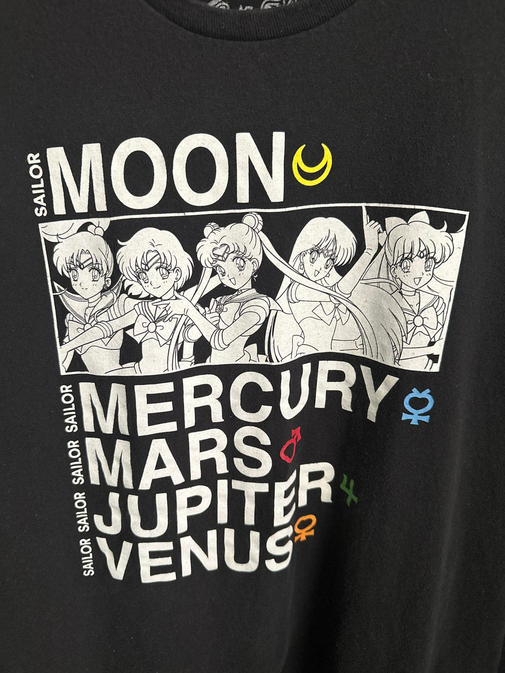 Sailor Moon Planet Graphic Tee - Size L