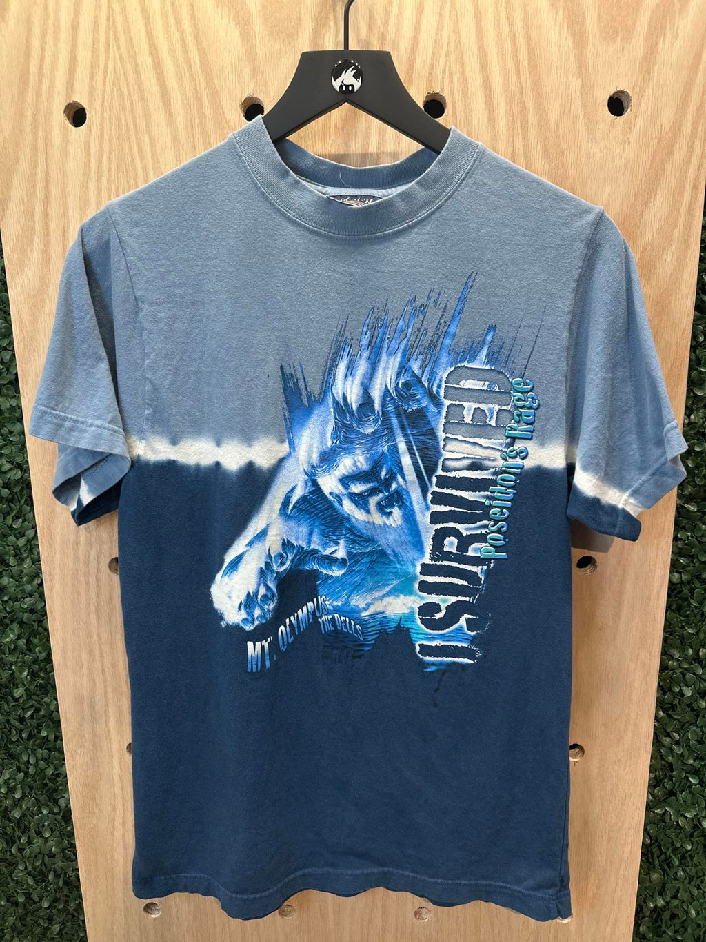 Kid-4-Not Blue Graphic Tie-Dye T-Shirt