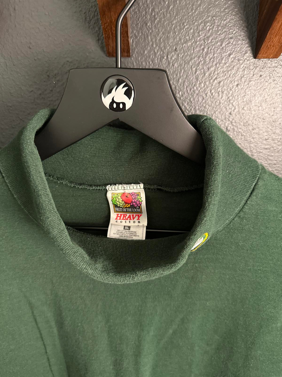 Vintage Green Bay Packers Heavyweight Long Sleeve Turtleneck