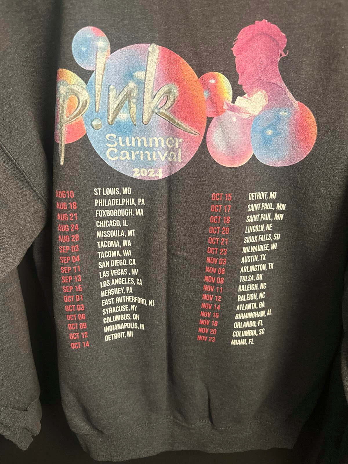 Pink Summer Carnival 2024 Sweatshirt / Crewneck