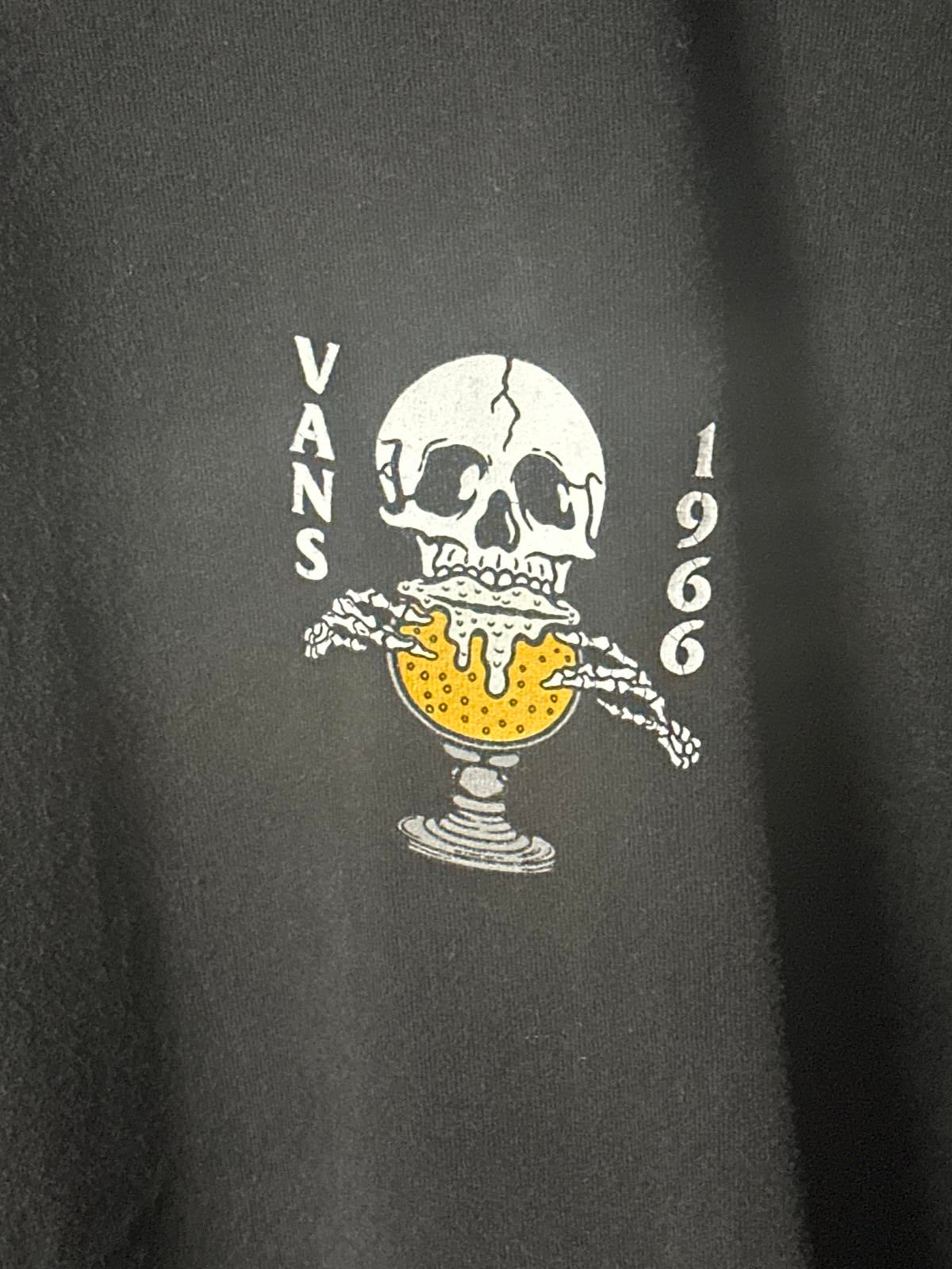 Vans Black Graphic Skull T-Shirt