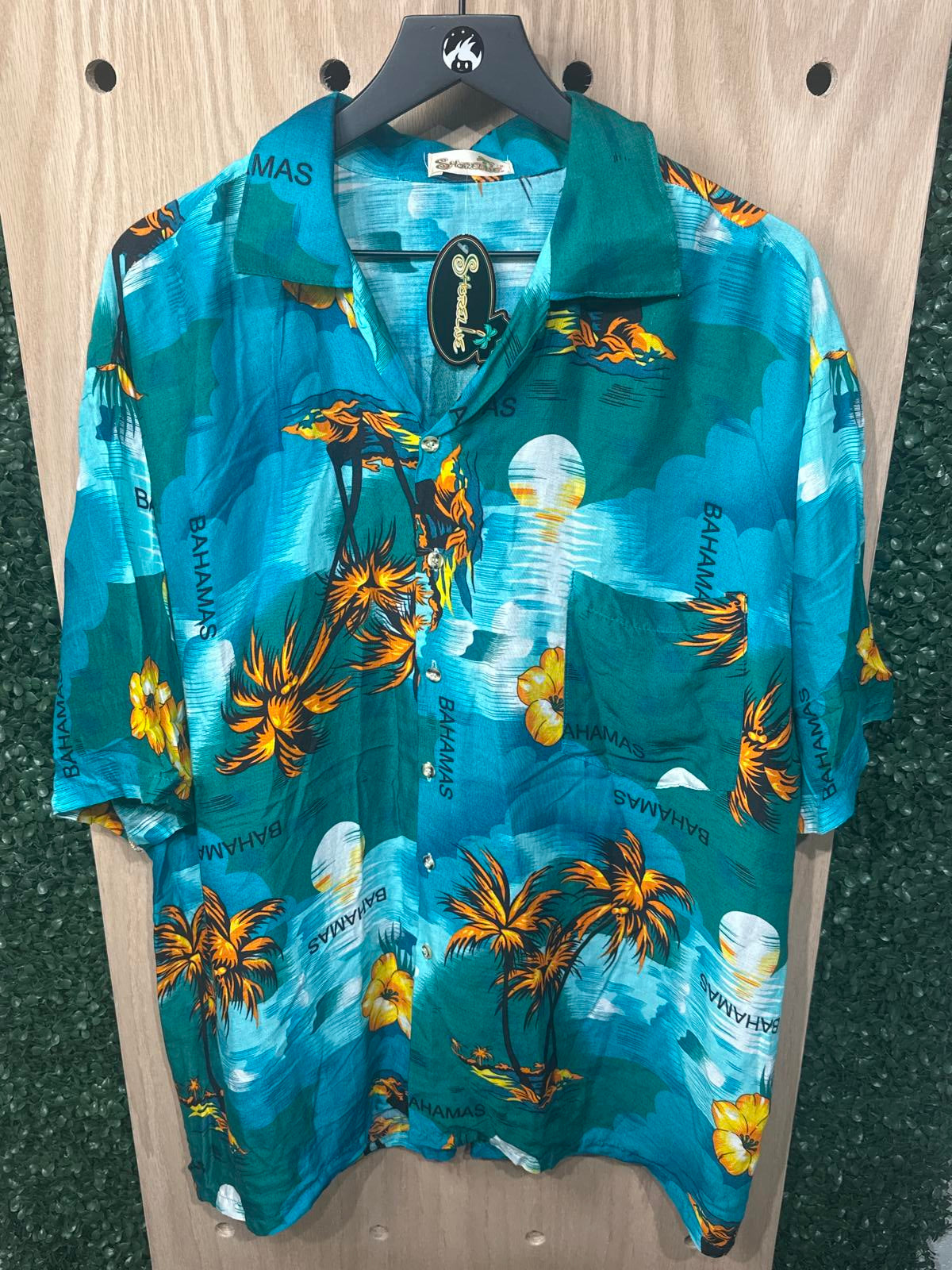 Shoreline Men's Bahamas Shirt Size 3XL Tropical Print