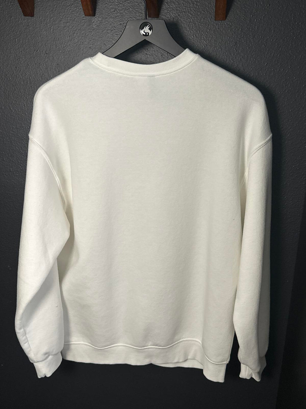 NASA Logo White Crewneck Sweatshirt