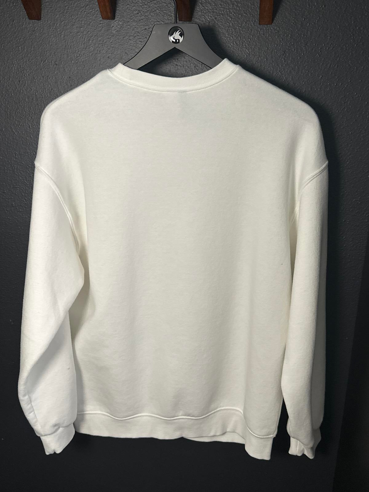 NASA Logo White Crewneck Sweatshirt