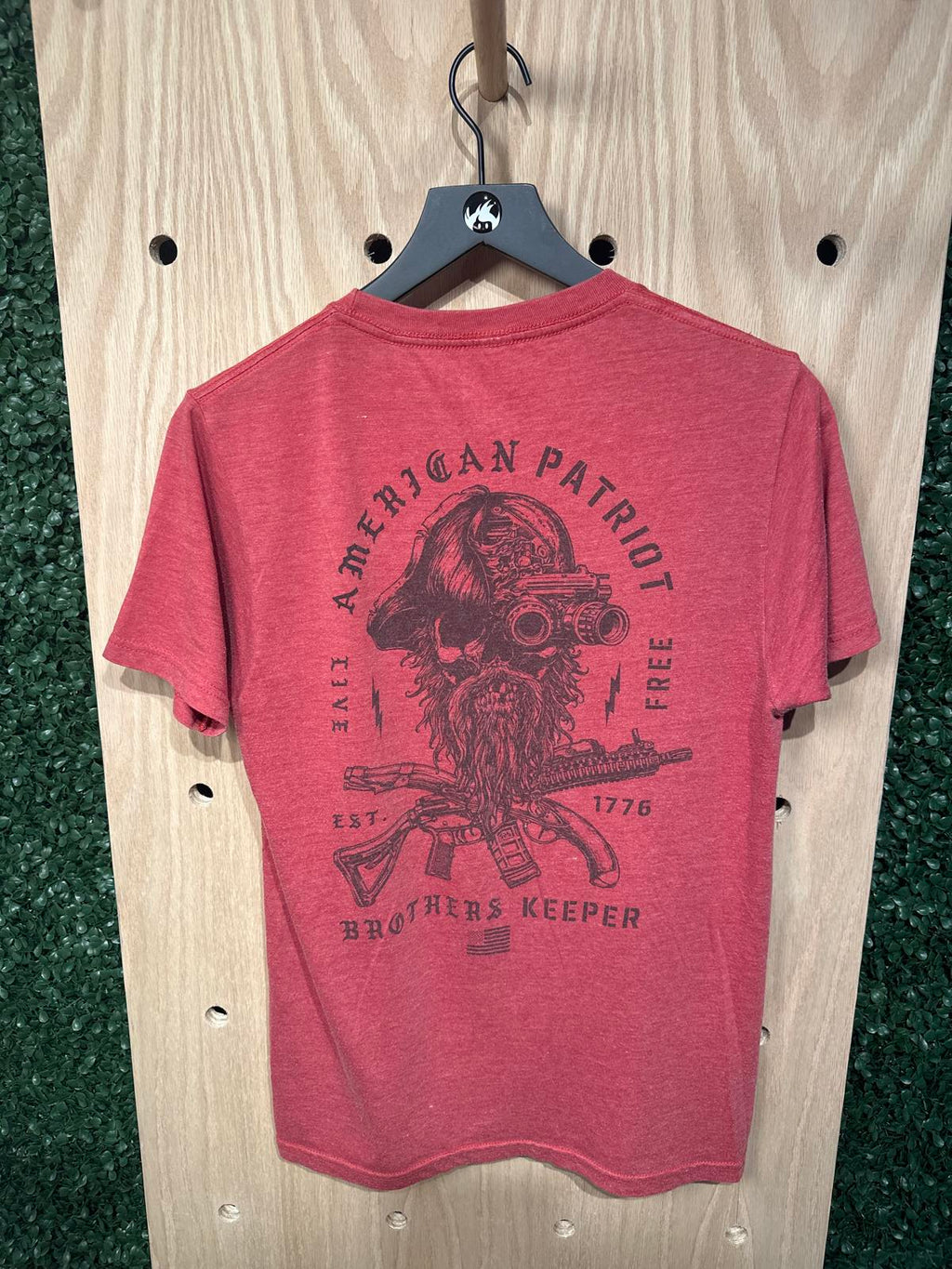 Howitzer American Patriot Red Short Sleeve T-Shirt