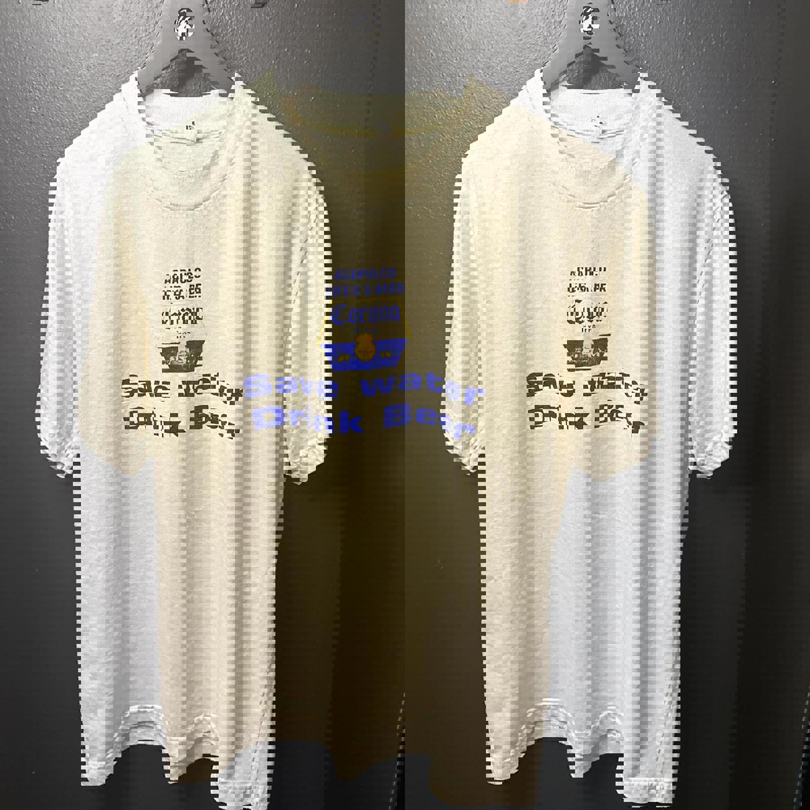 Corona Extra Vintage T-Shirt - Save Water