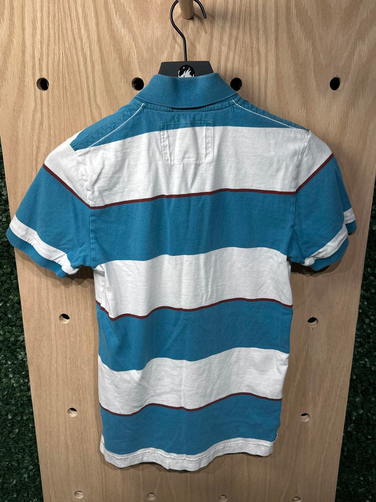 American Eagle Outfitters Vintage Fit Striped Polo Shirt