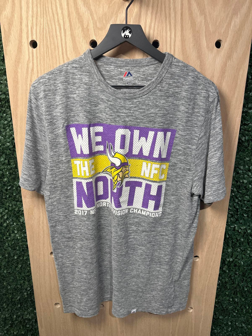 Majestic Minnesota Vikings 'We Own The North' NFC T-Shirt