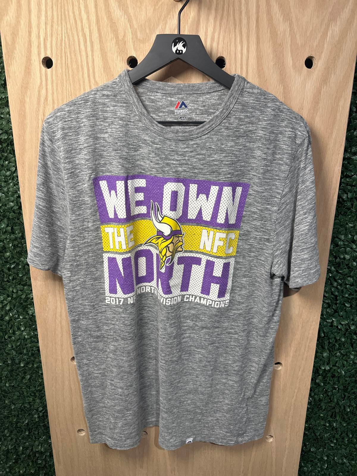 Majestic Minnesota Vikings 'We Own The North' NFC T-Shirt