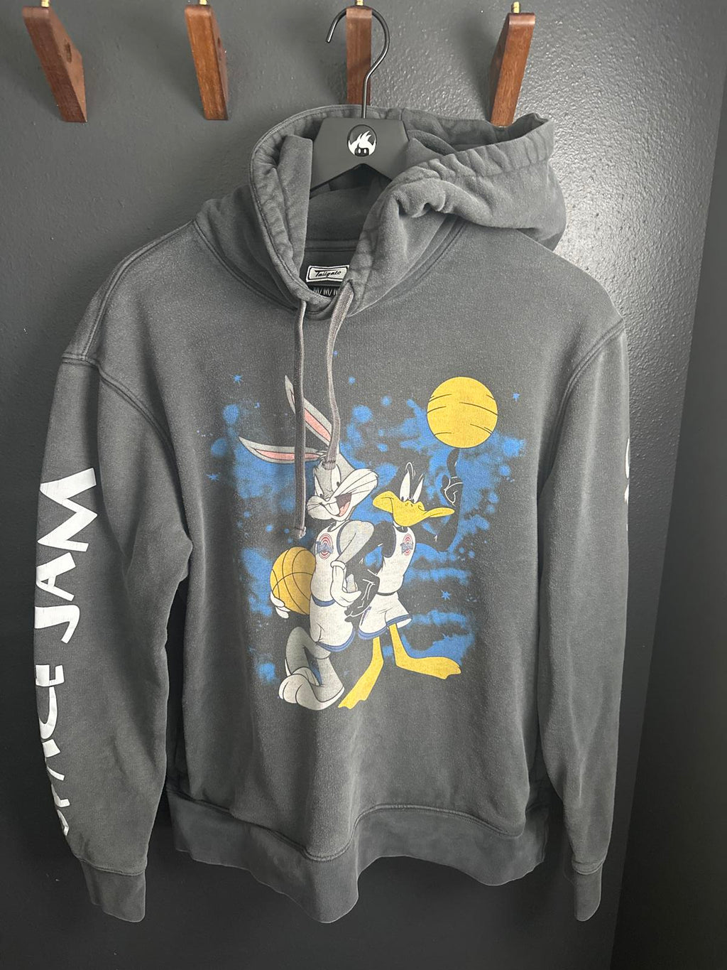 Space Jam Hoodie - Bugs Bunny & Daffy Duck Graphic Sweatshirt
