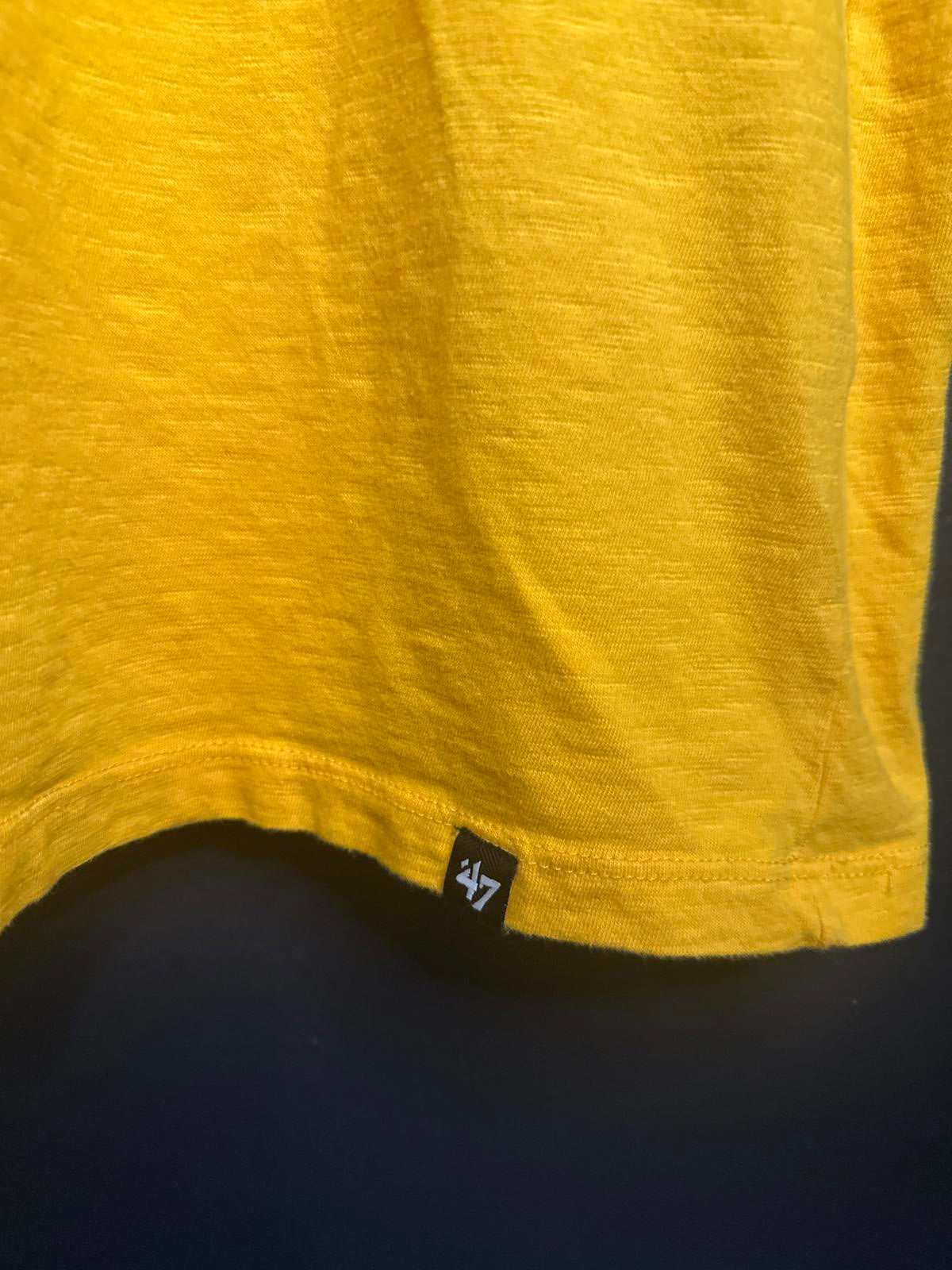 47 Brand Green Bay Packers Vintage Tee - Retro Yellow T-Shirt