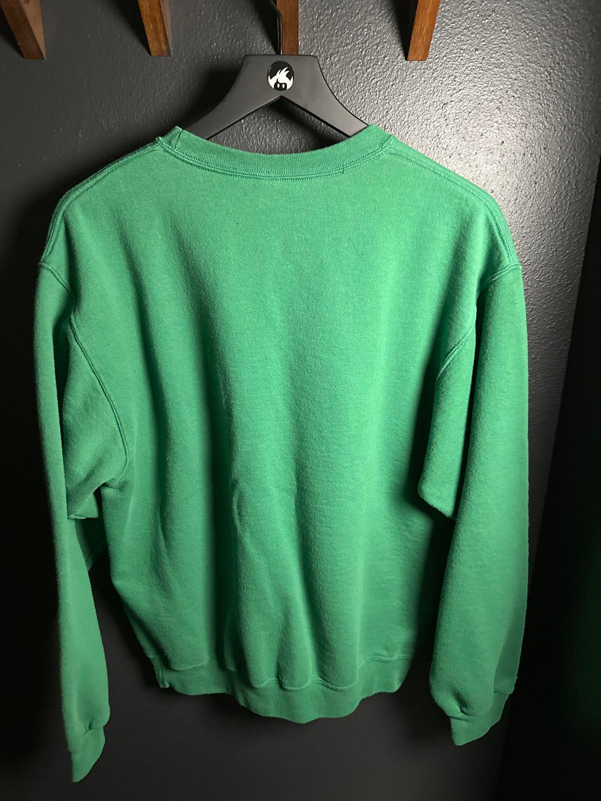 Vintage Green Crewneck Sweatshirt - Casual Comfort