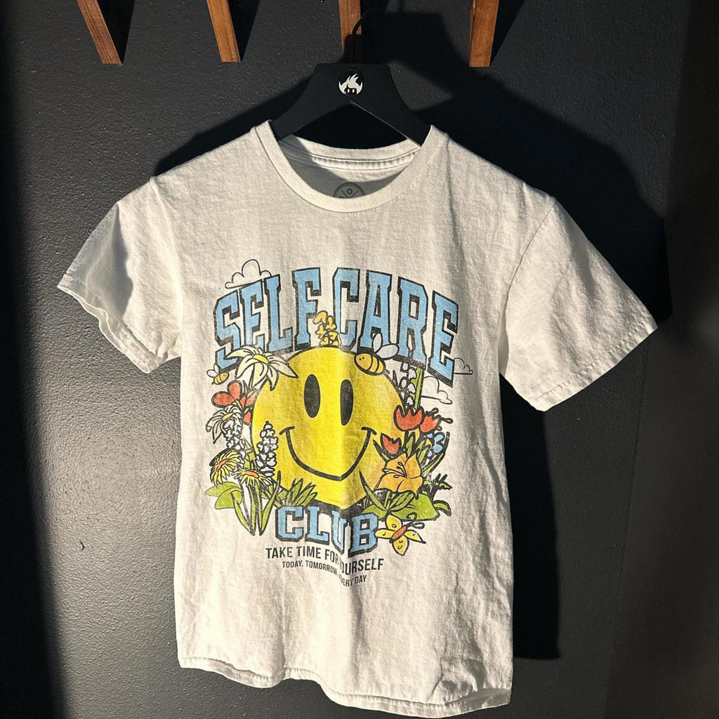 Happy Self Care Club Graphic Tee
