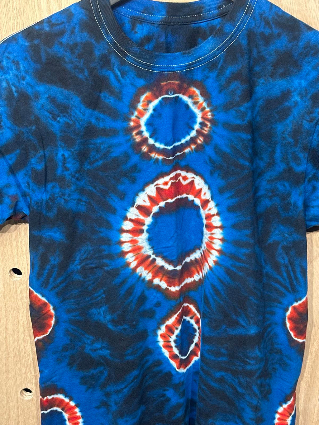 Men's Tie-Dye Patterned T-Shirt