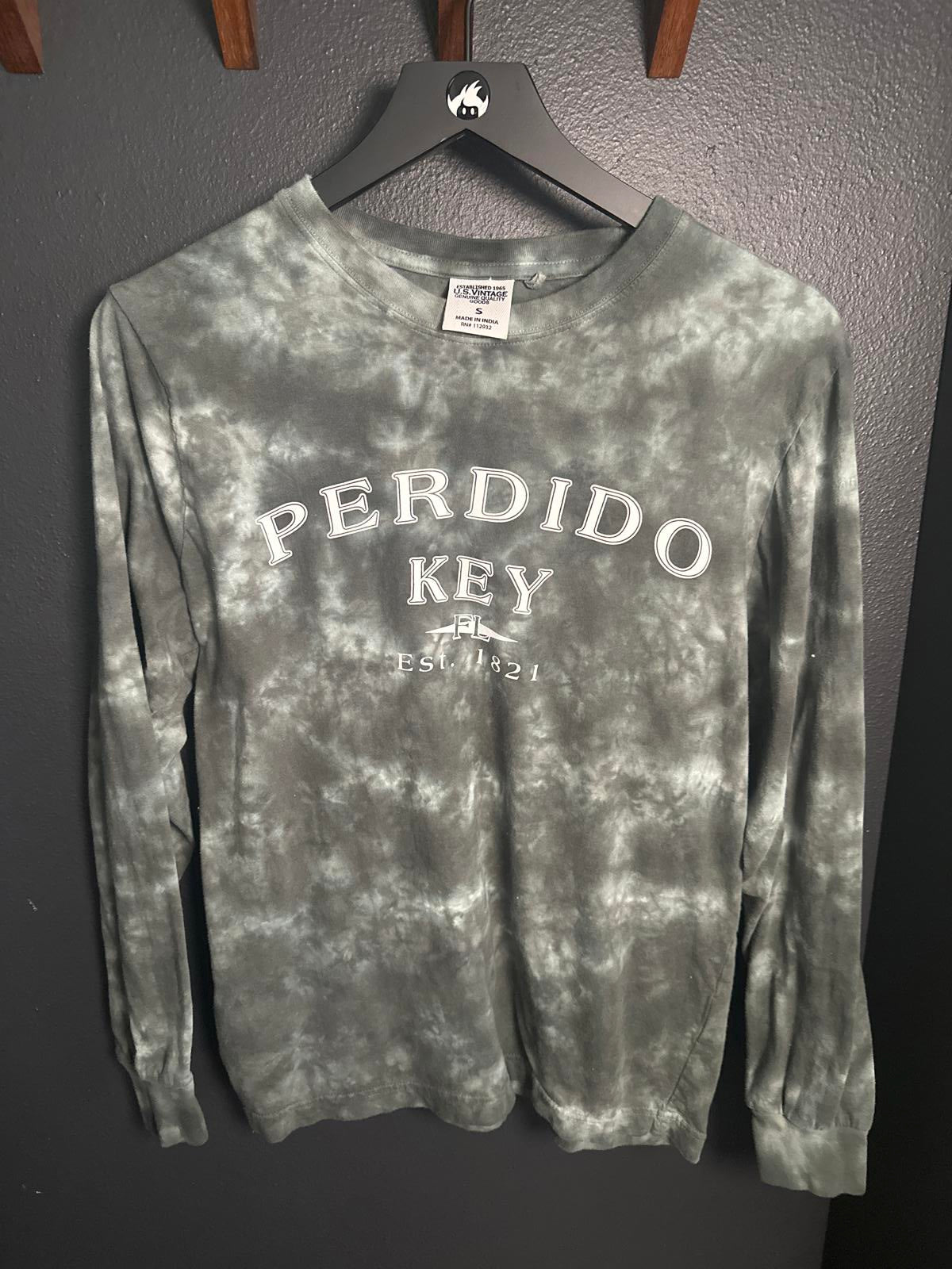 U.S. Vintage Perdido Key Long Sleeve Shirt - Size Small