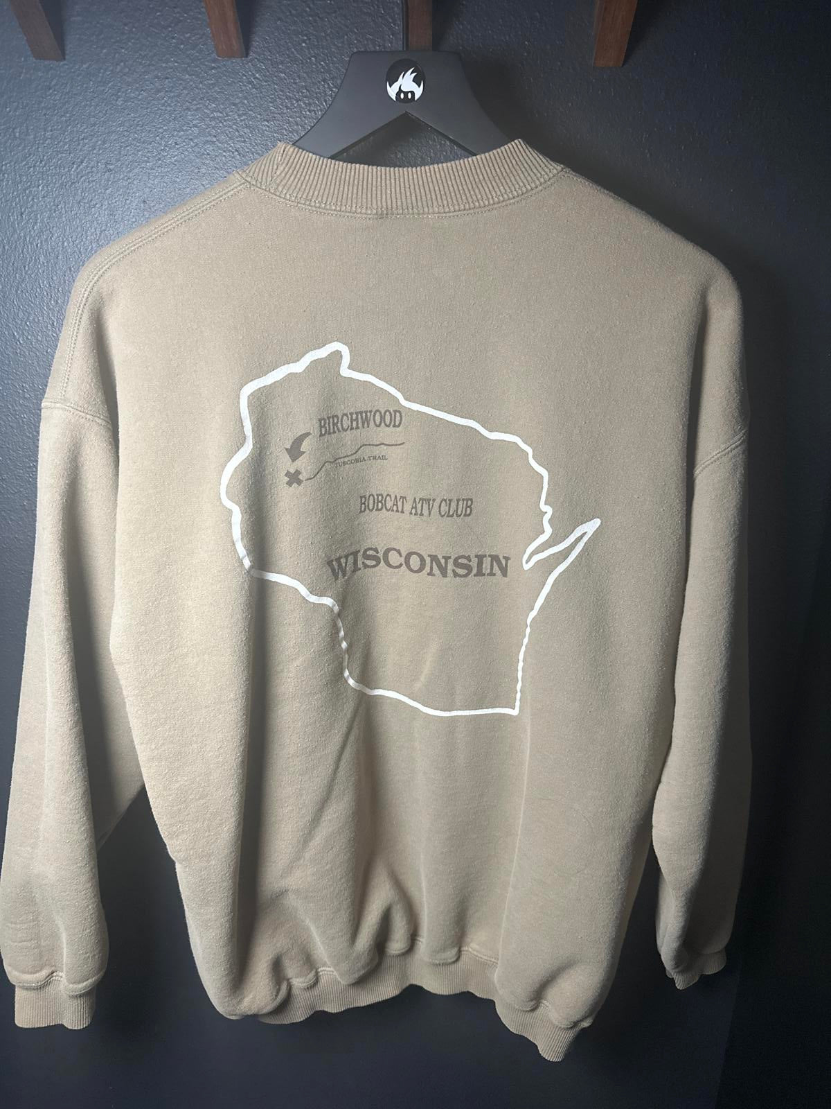 Gildan Ultra Cotton Bobcat ATV Club Sweatshirt Birchwood WI